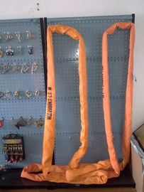 acheter ORANGE ronde sans fin résistante du polyester EN1492-2 de la bride 20T doucement online manufacture