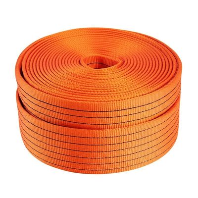 acheter Customizable Working Load Limit Polyester Lifting Sling High Abrasion Resistance Orange Colour for Versatile and Lifting online manufacture