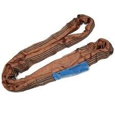 acheter Couleur brune 6 tonnes Polyester Sling rond sans fin pour les barres d'acier grandes online manufacture