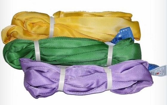 acheter Élingue en sangle duplex de 4 pouces, sangles de levage réglables à haute résistance online manufacture