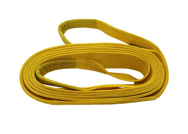 acheter Élingues de levage industrielles tissées résistantes de bride de sangle de double appartement de construction online manufacture