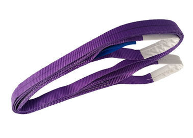 acheter Élingues de levage ISO9000 de polyester de sangle de Web plat plat pourpre de bride online manufacture