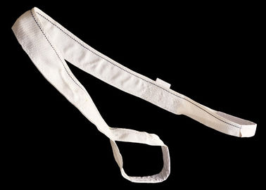 acheter Le double plat de la bride TSEWS1000 de sangle de polyester blanc de couleur manie des brides habilement online manufacture