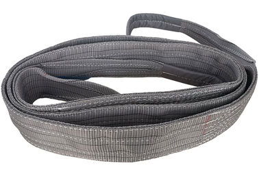 acheter Outil plat d'élingue de levage de couche de duplex de bride de sangle de polyester gris de couleur online manufacture