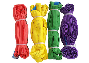 acheter Élingue de levage 6T/5T/4T/3T/2T/1T d'anti polyester d'abrasion avec le calage et le stockage faciles online manufacture