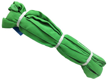acheter Couleur verte EN1492-1 2000 d'élingues de levage de brides sans fin industrielles durables de polyester online manufacture