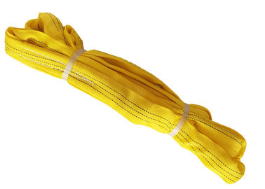 acheter obstruction 3t soulevant la couleur ronde sans fin de jaune de bride de polyester cylindrique d'objets online manufacture
