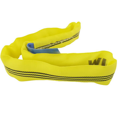acheter Élingue ronde sans fin en polyester pour levage de matériel de grue, Sangle plate en polyester online manufacture