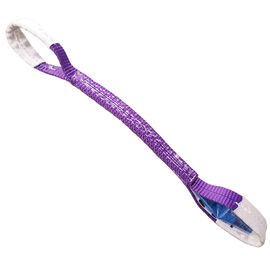 acheter Couleur plate de violette de courroie de sangle de ceinture de bride de sangle de polyester plat d'oeil online manufacture