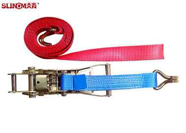 acheter Les courroies résistantes bleues de rochet, verrouillables attachent attache vers le bas la norme EN12195-2 online manufacture