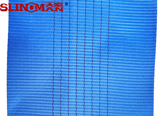 acheter Sangle légère bleue de polypropylène, résistance à la rupture sangle faite sur commande EN1492-1 de 36000 kilogrammes online manufacture
