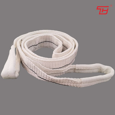 acheter La sangle plate de levage de polyester de poulie de duplex de code couleurs lancent 25mm 300mm 1T online manufacture
