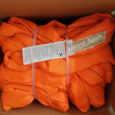 acheter Élingue ronde sans fin en polyester robuste verticale 26000 LBS avec script tissé online manufacture
