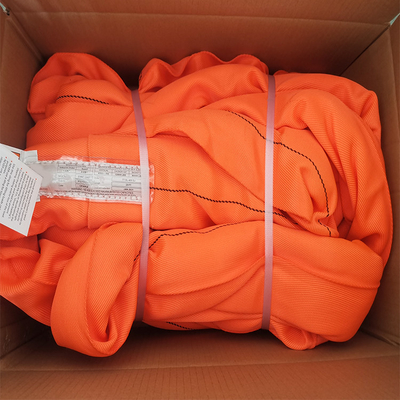 acheter Le rond de polyester d'armure de sergé de veste lancent la verticale orange sans fin de couleur 40000 livres online manufacture