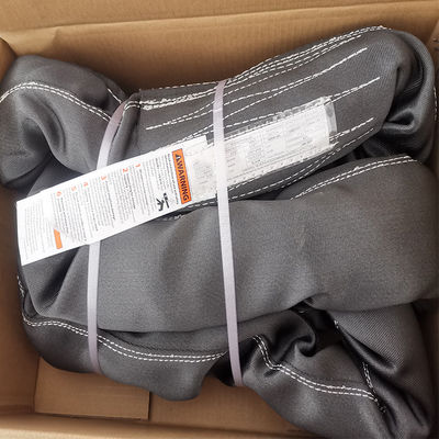 acheter Élingue ronde en polyester tissé sergé de veste noire robuste verticale 90000 LBS online manufacture