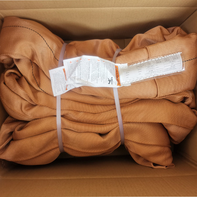 acheter Verticale résistante de bride de rond de polyester de Brown 54000 livres online manufacture