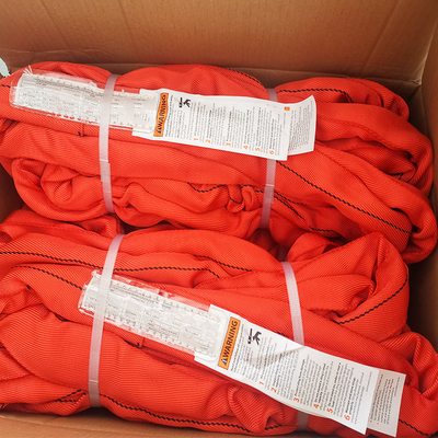 acheter Verticale rouge de bride ronde sans fin résistante de polyester d'OEM 7 tonnes online manufacture
